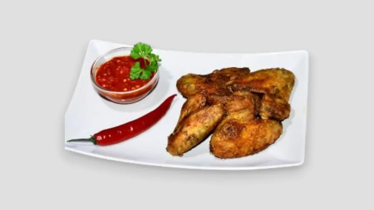 Mézes-chilis csirkeszárnyak 9db