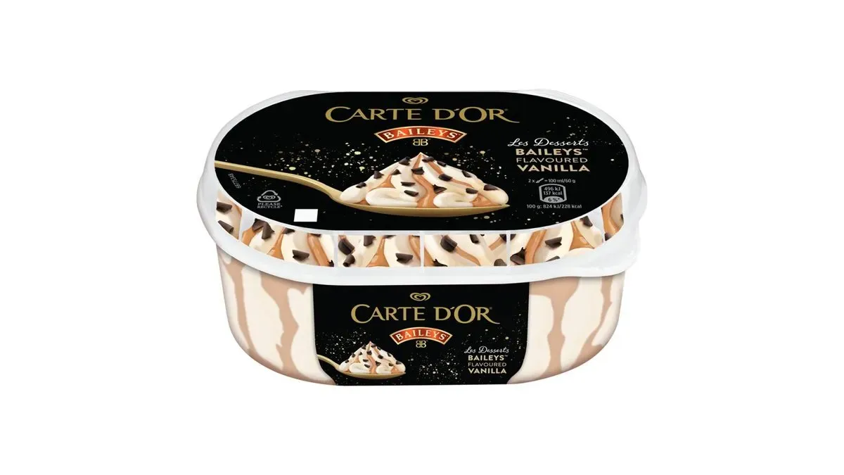 CARTE D'OR Jégkrém Baileys ízű 900 ml