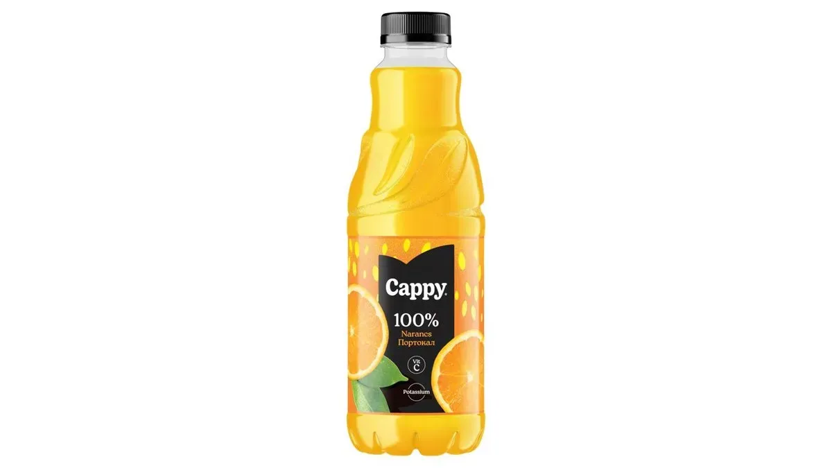 Cappy 100% narancslé gyümölcshússal 1l