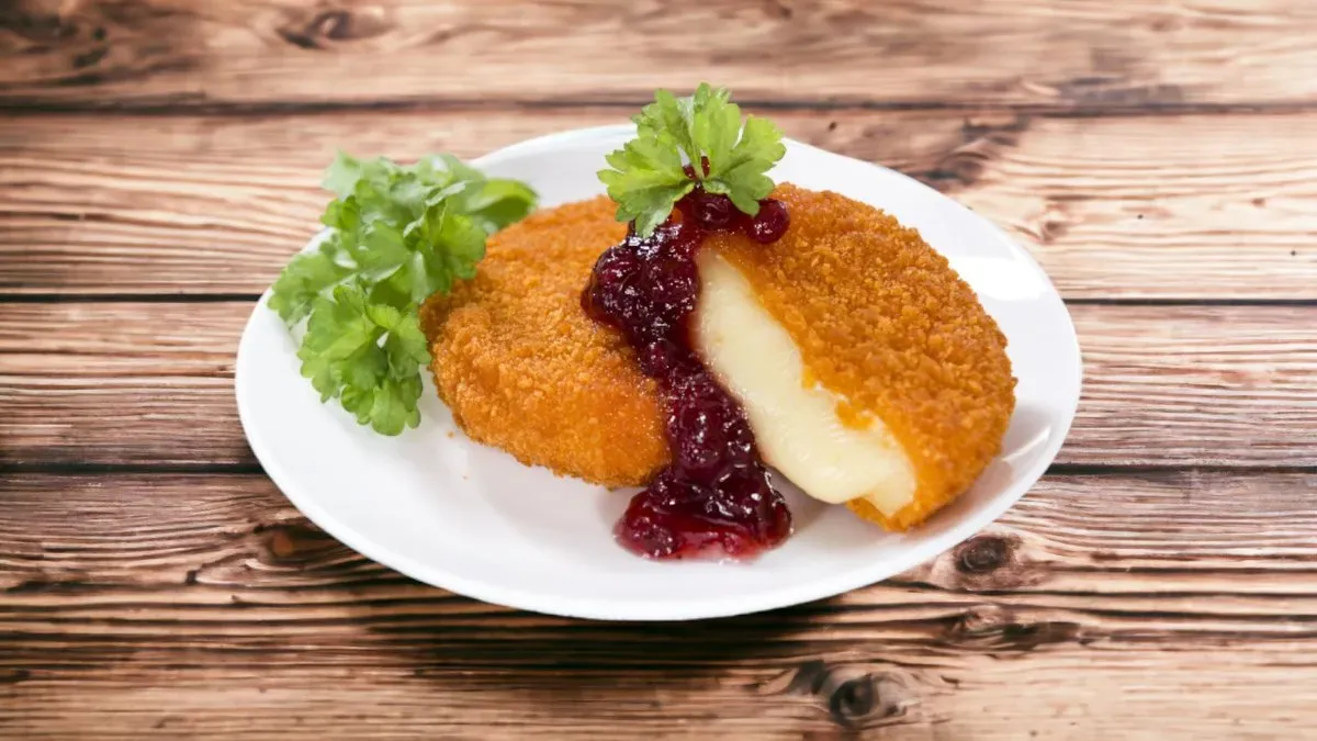 Rántott camembert sajt