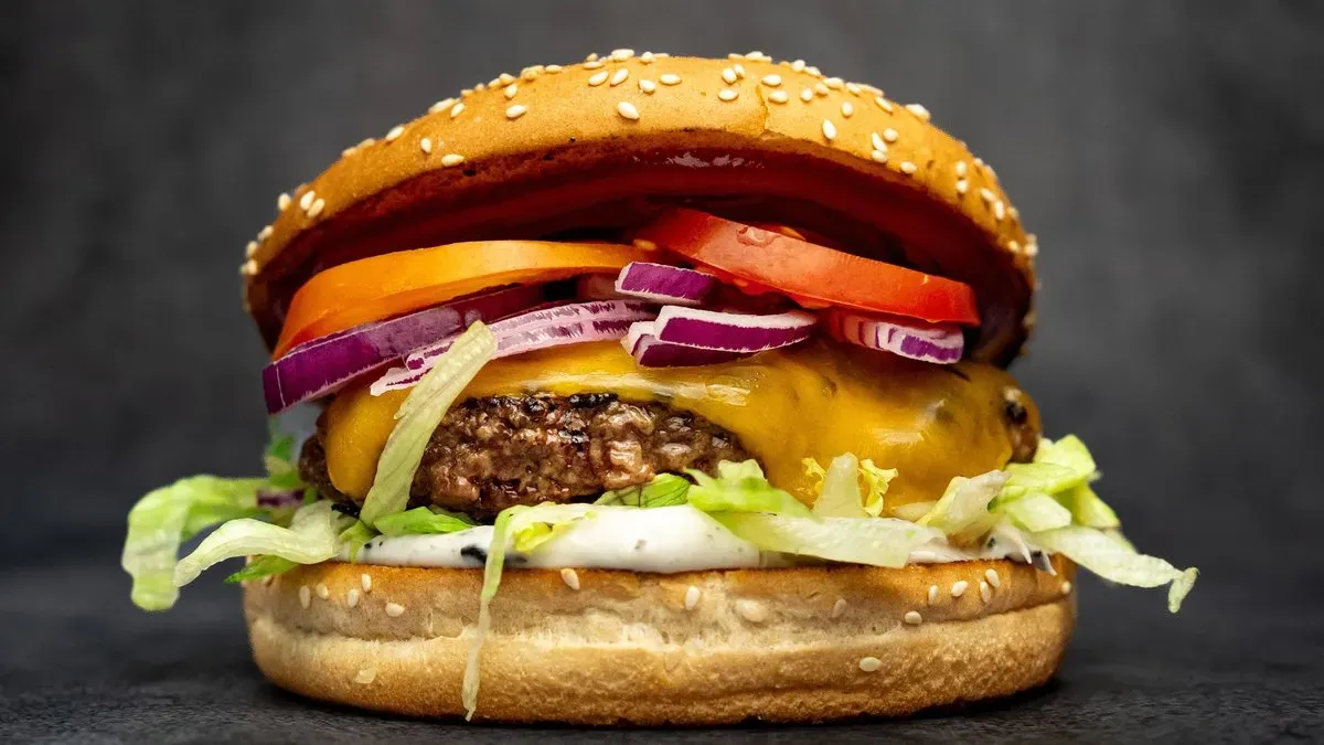 Truffle burger