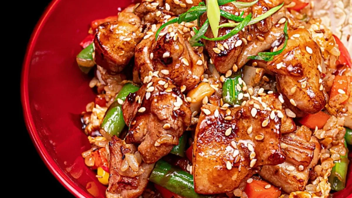 45. Teriyaki csirke Don