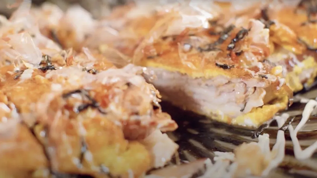 Tonpei Yaki  - JAPANESE PORK OMELETTE