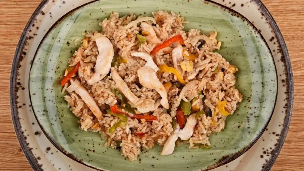 Csirke teppanyaki