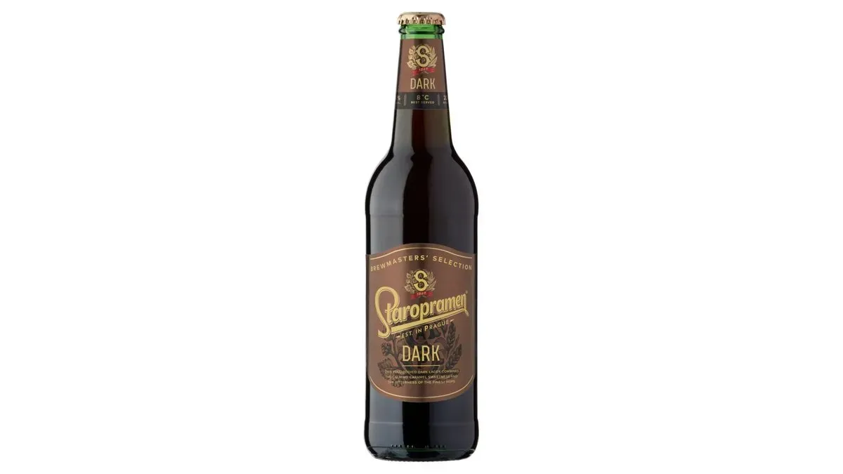 Staropramen Dark minőségi barna sör 4,4% 0,5 l