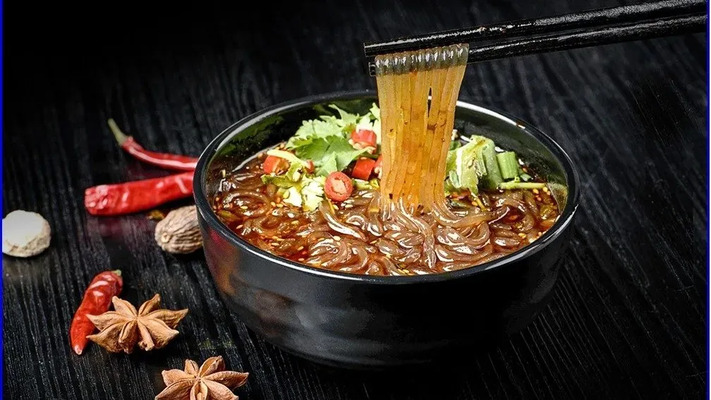 Hot and Sour Rice Noodles(vegetarian)