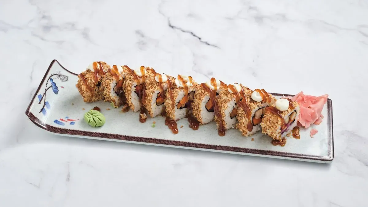 Chicken sushi tekercs