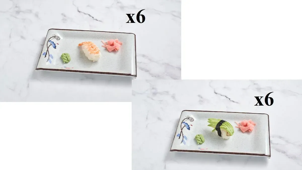 Tigrisrák - Avokádó Nigiri 12 db-os