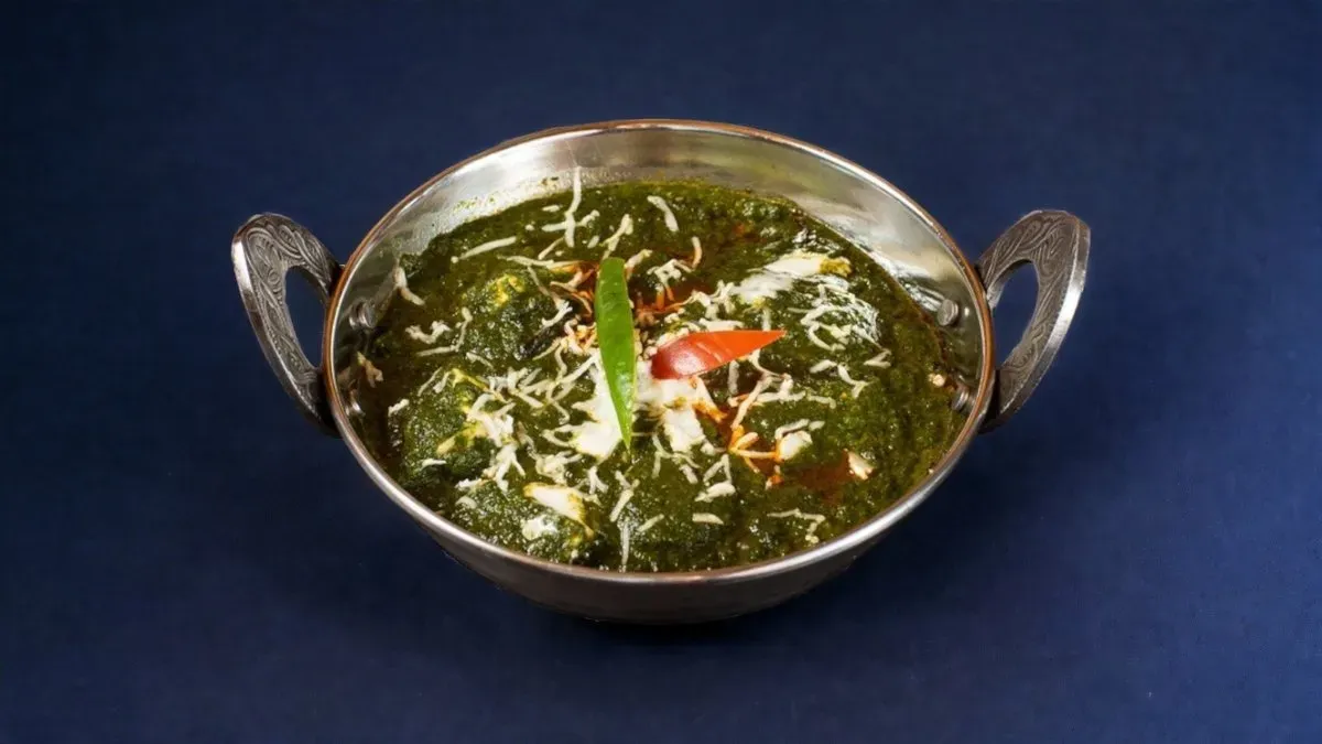 54. Palak paneer