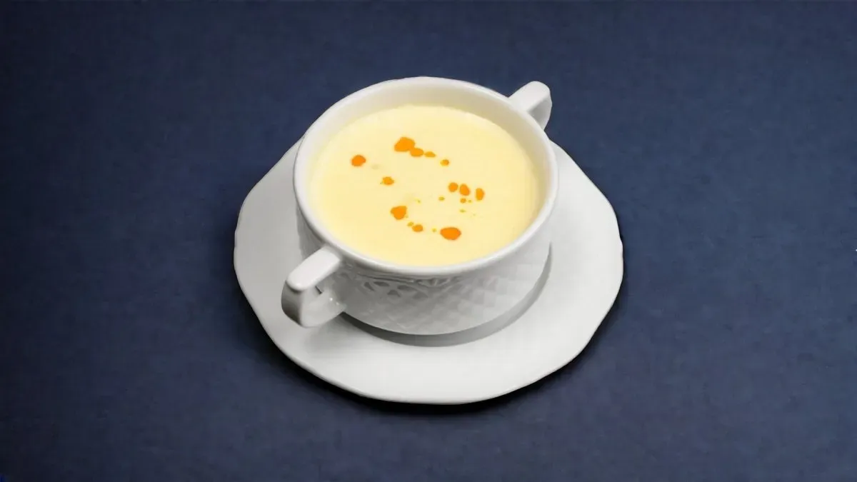 4. Garlic cream soup