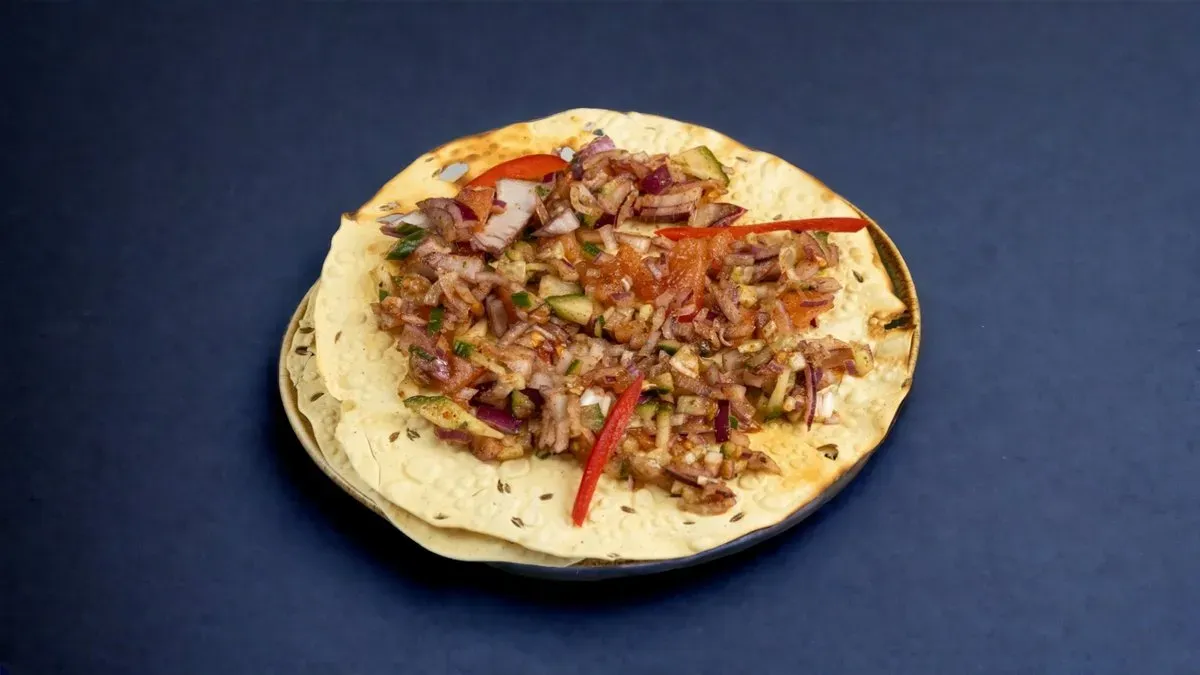 13. Masala Pappad 2 pieces