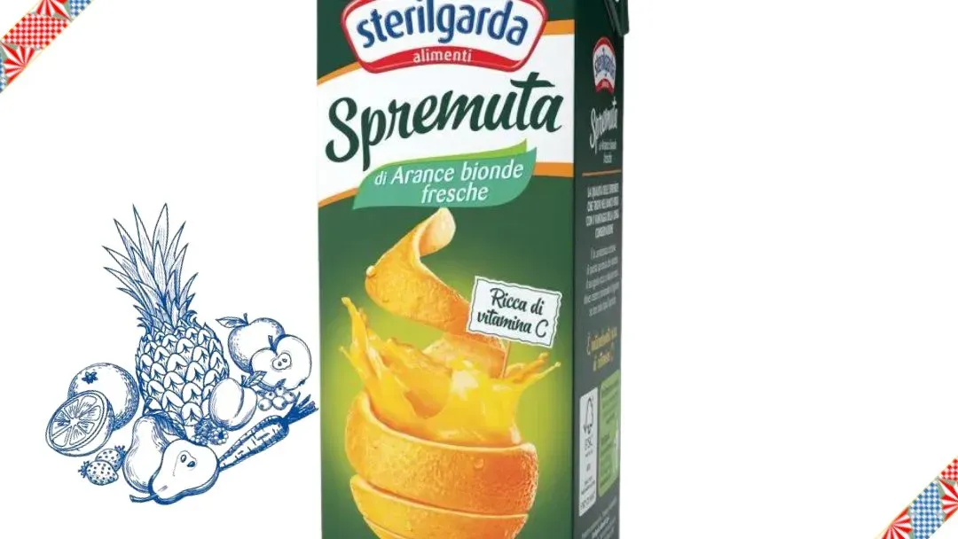 Sterilgarda - préselt 100% narancslé 1,0L