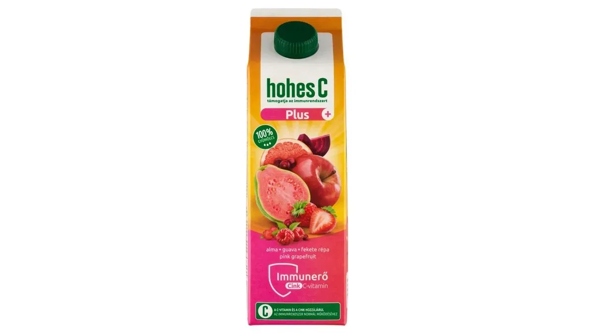 Hohes C Plus+ Cink 100% vegyes gyümölcs- és zöldséglé cinkkel 1 l