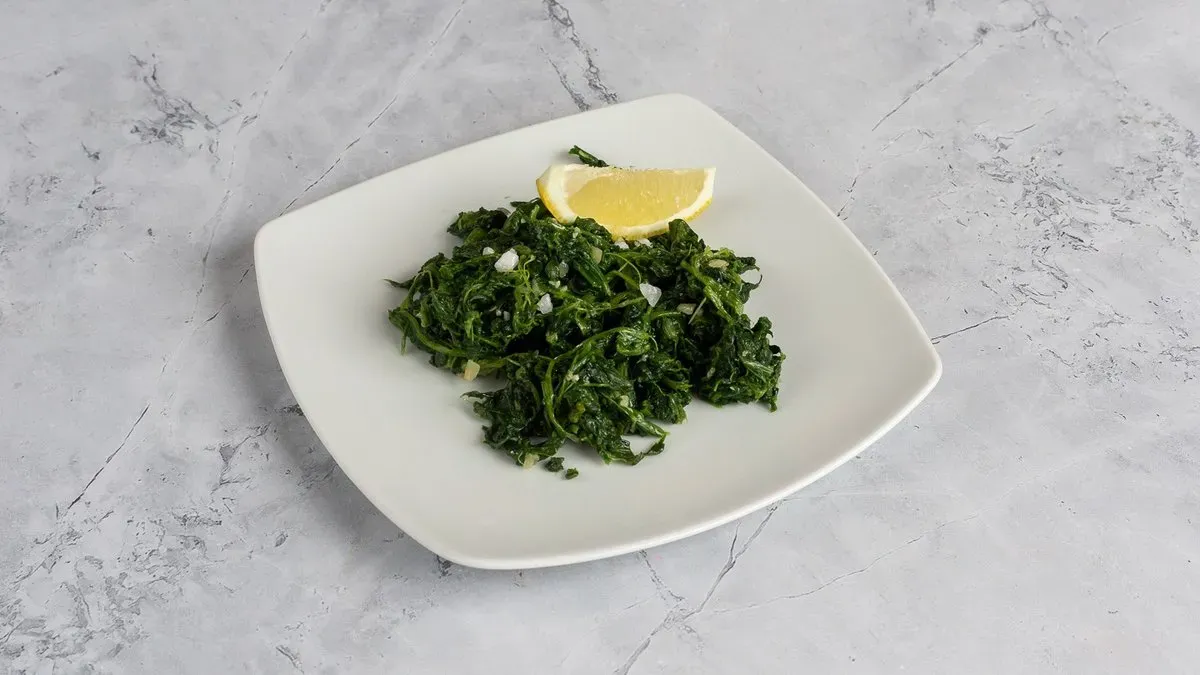 Spinaci freschi saltati all’aglio