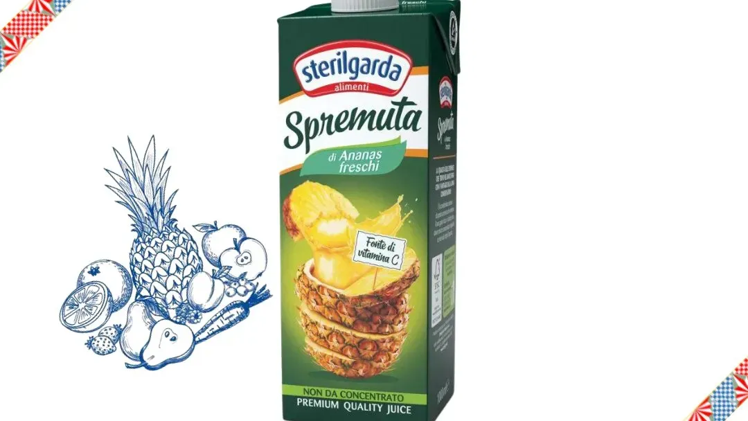 Sterilgarda Alimenti Ananászlé 100% 1000ml