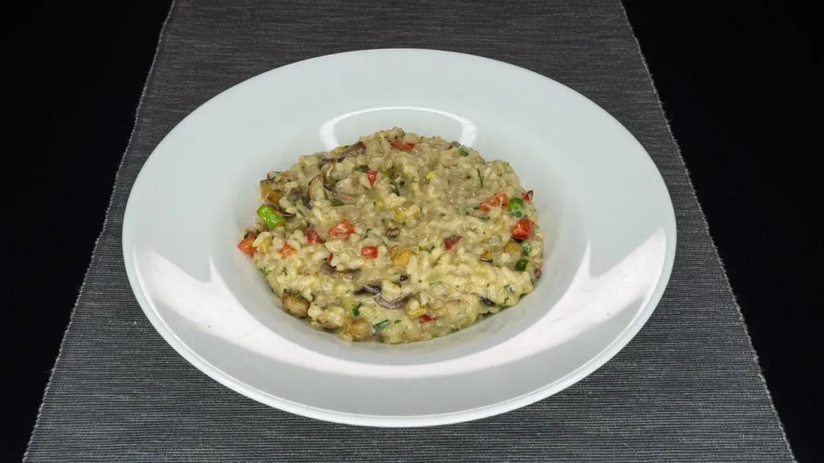 Risotto con verdura
