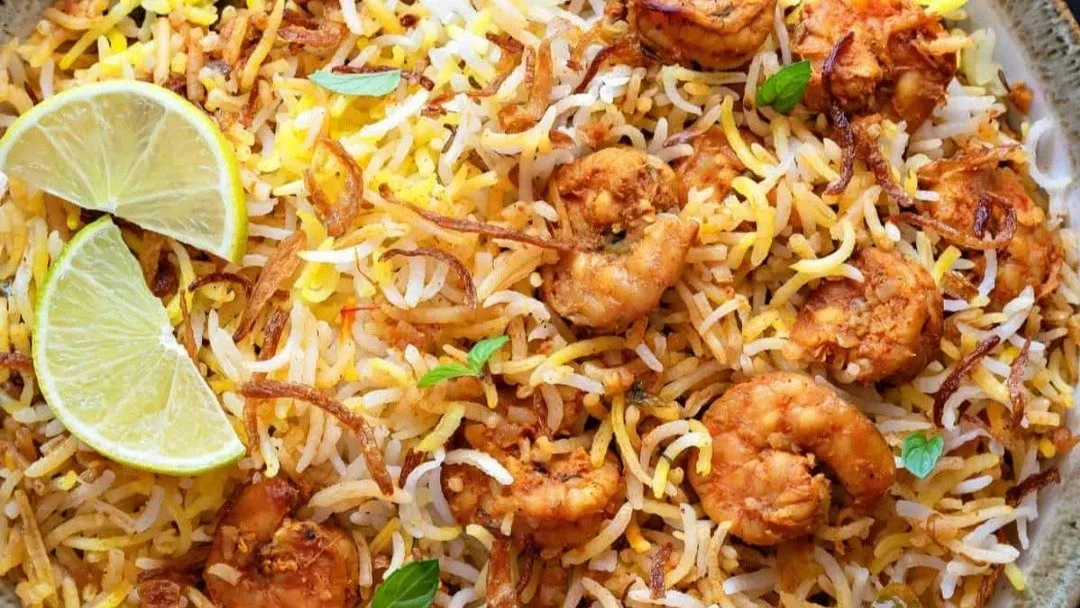 Shahi Prawn Biryani