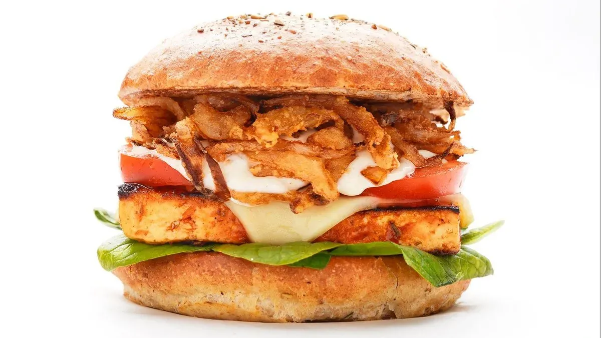 BBQ Tofu Burger