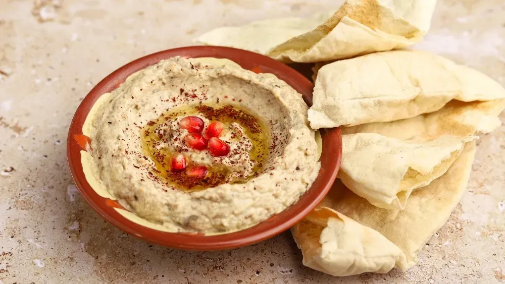 MOUTABAL EGGPLANT DIP / MOUTABAL PADLIZSÁN MÁRTOGATÓS