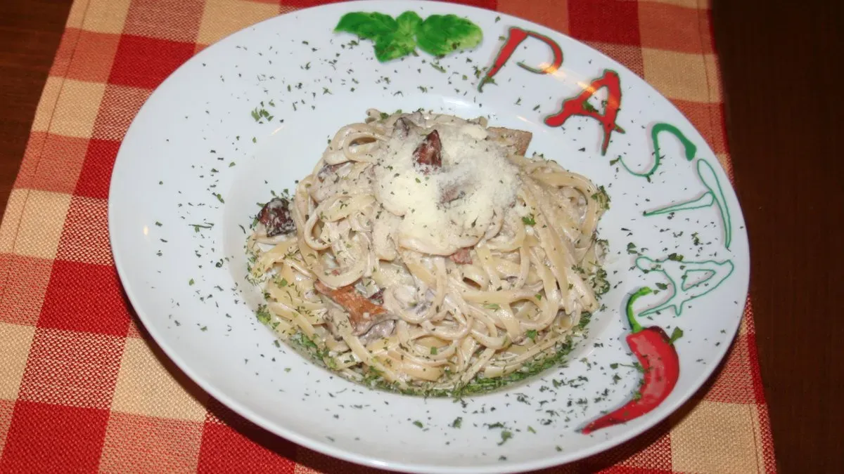 Erdei gombás tagliatelle