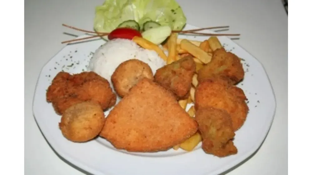 Vegetáriánus tál