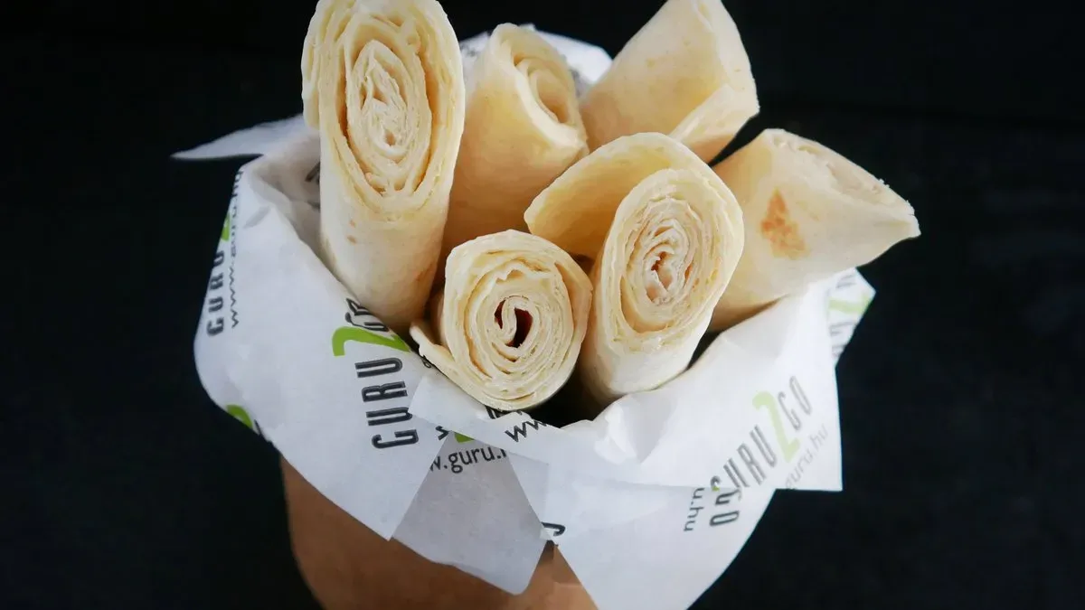 Tejfölös tortilla tekercs (6db)