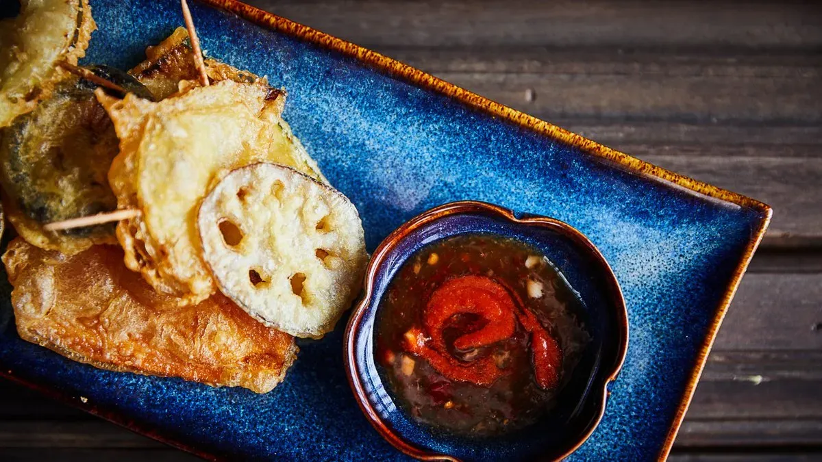 Tempura - édesburgonya