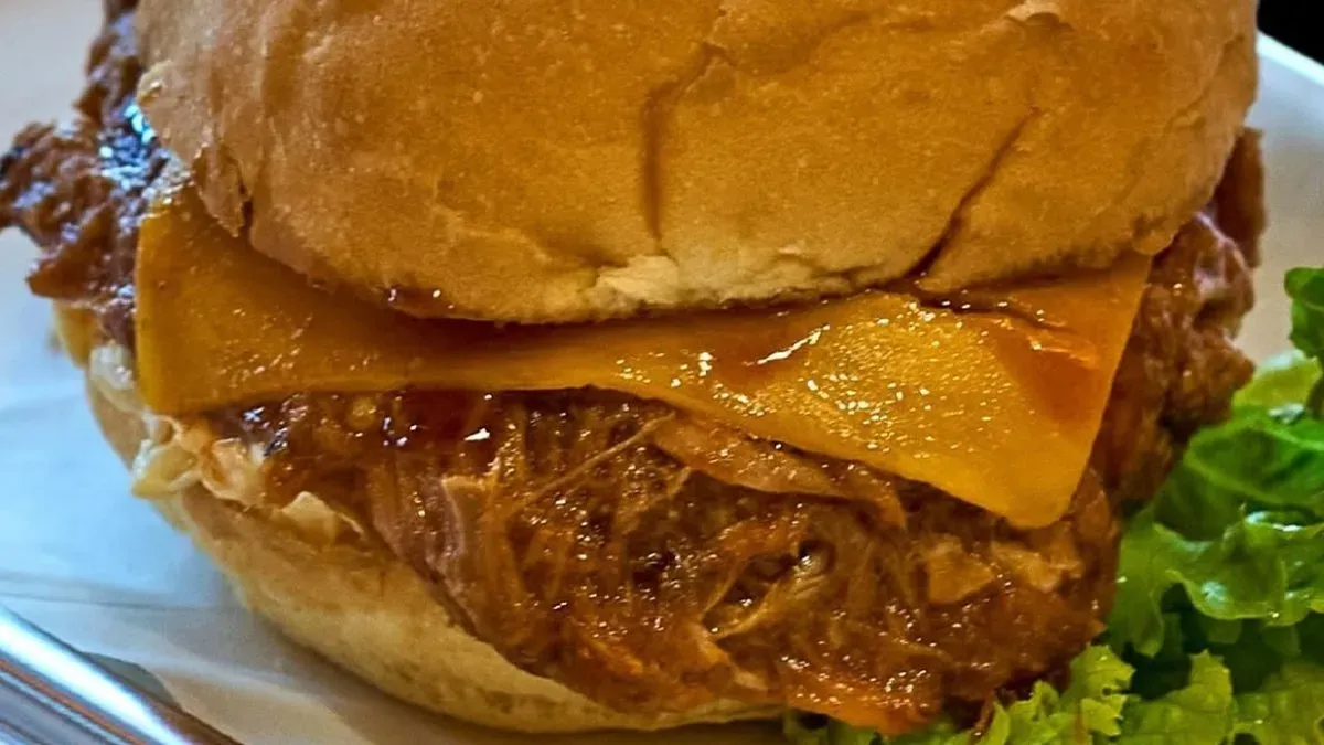 Pulled Pork menü