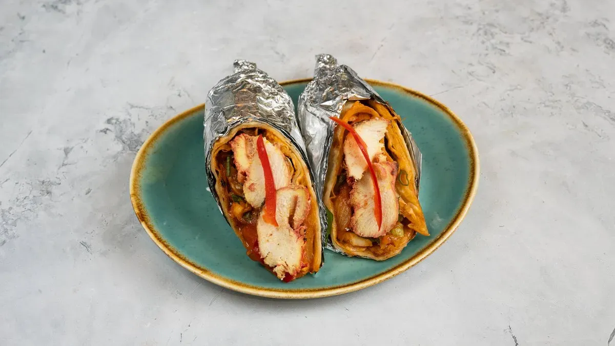 16. Chicken Kathi Roll