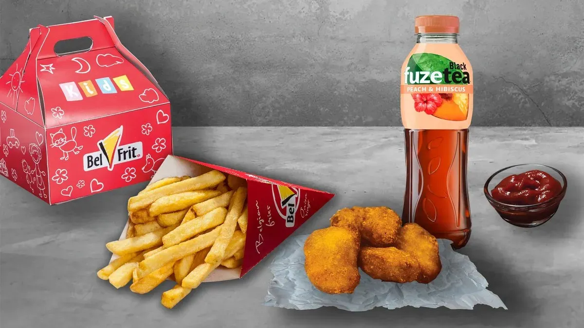 Gyermek menü 4db csirke nuggets-szel