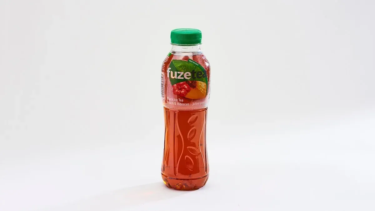 FUZETEA Őszibarack-Hibiszkusz jegestea 500 ml