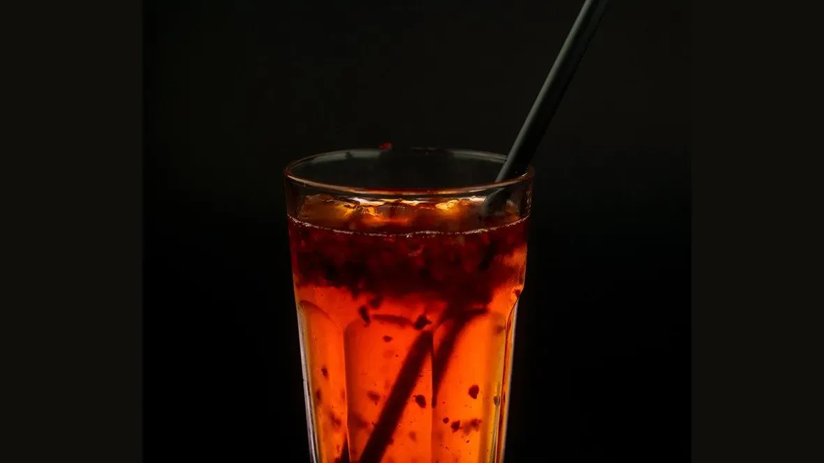 Zöld tea málnával