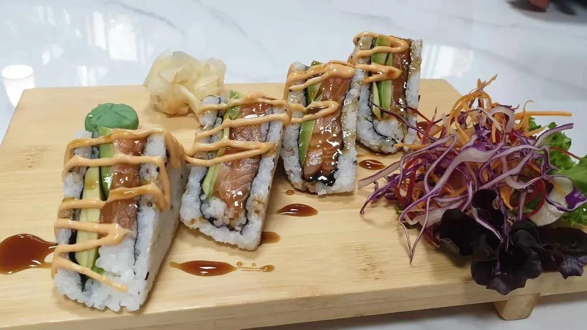 Baby Bamboo sushi szendvics