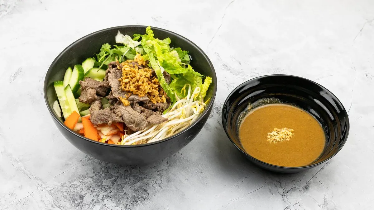 26. Hoisin szószos pho tészta - Phở trộn xốt Hoisin