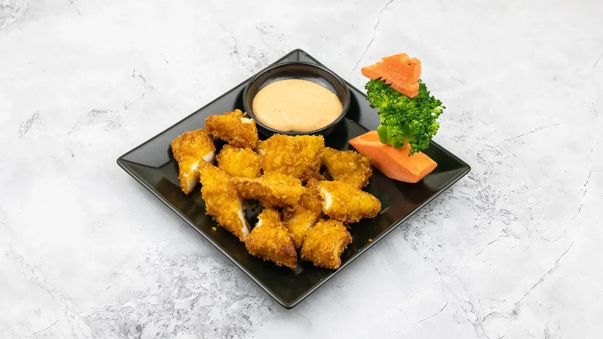 9. Sült tintahal - Mực chiên giòn