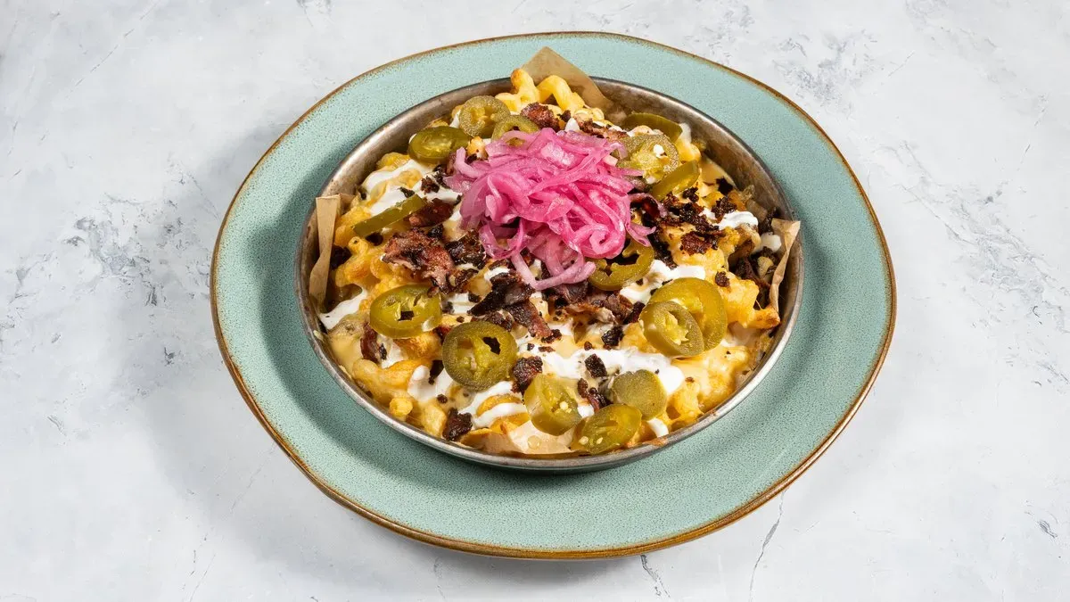 Beef mac 'n cheese