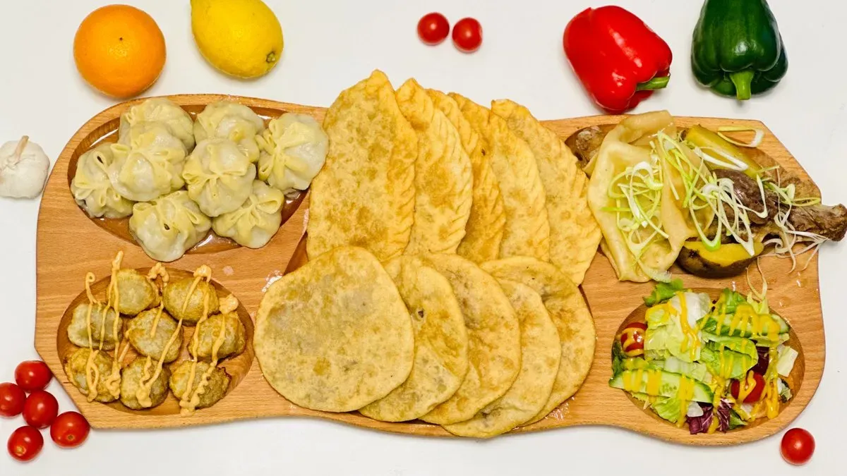 Mongolian food collection