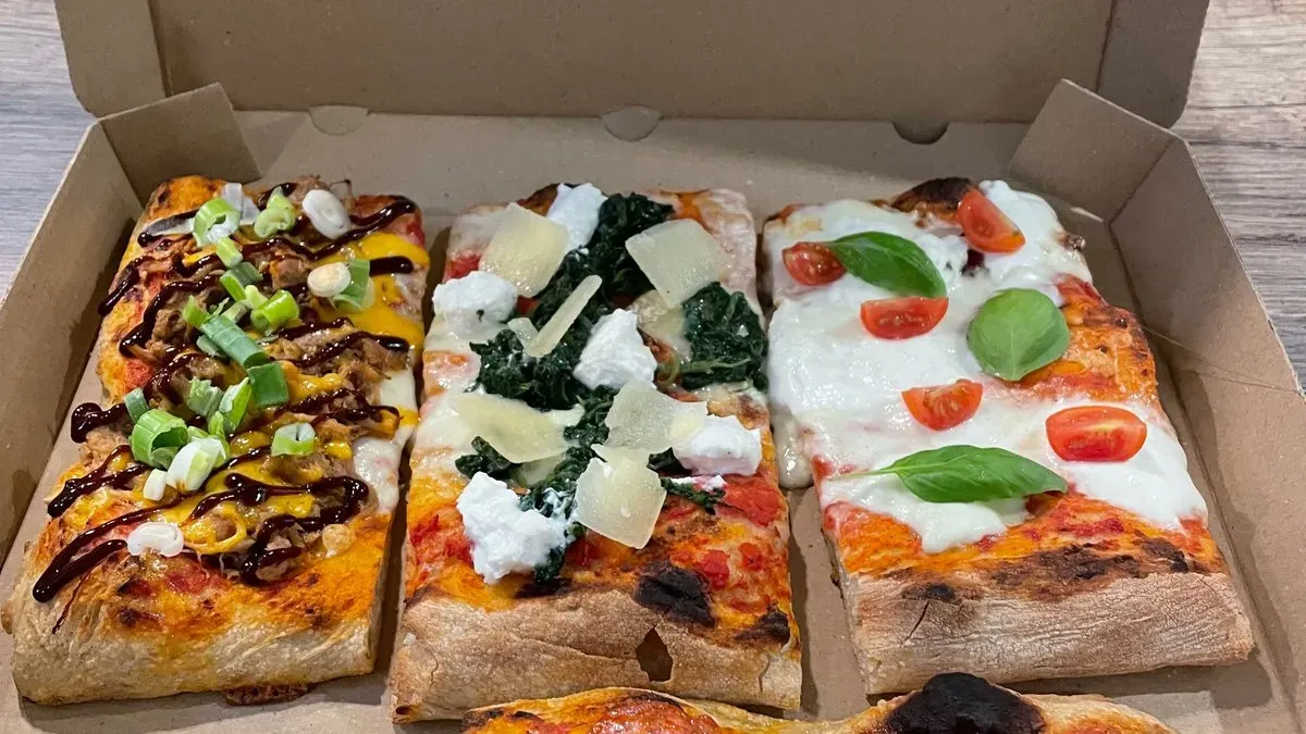 Kedvezményes 4 szeletes pizza box