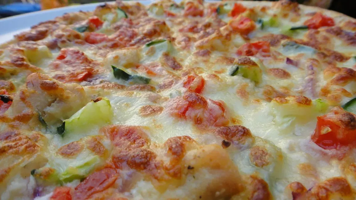 Gyrosos pizza