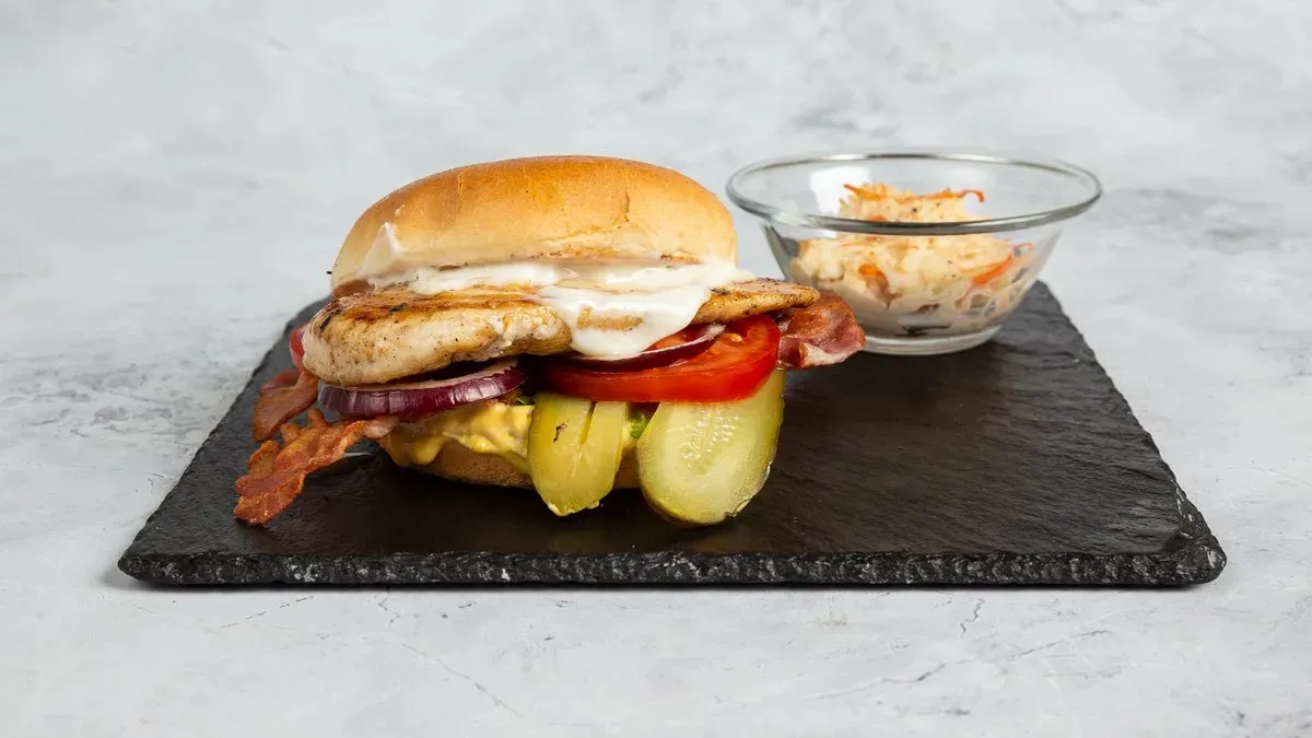Csirke Burger-Chicken Burger