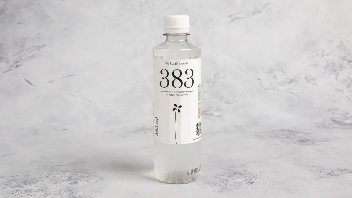 383 ásványvíz szénsavmentes - 383 mineral water  0,383l