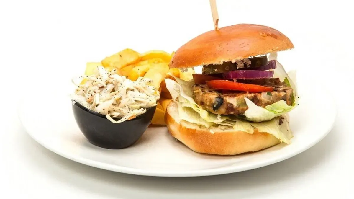 Vegetáriánus burger