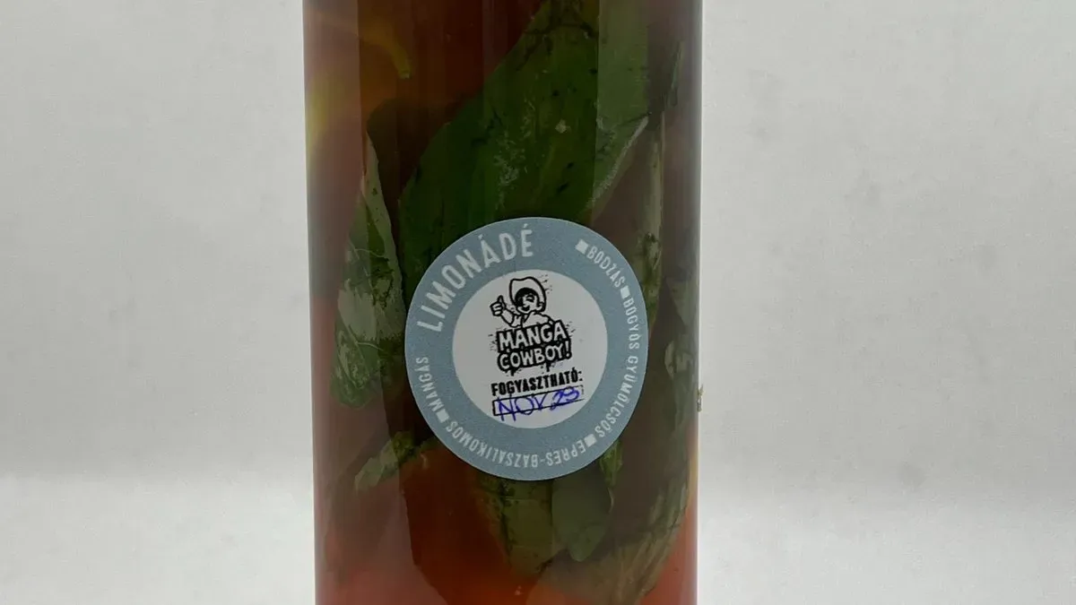Epres-bazsalikomos limonádé 500ml