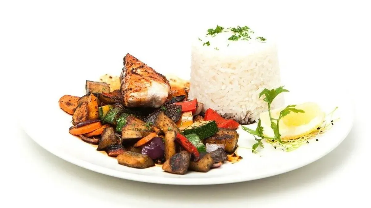 Teriyaki lazac steak