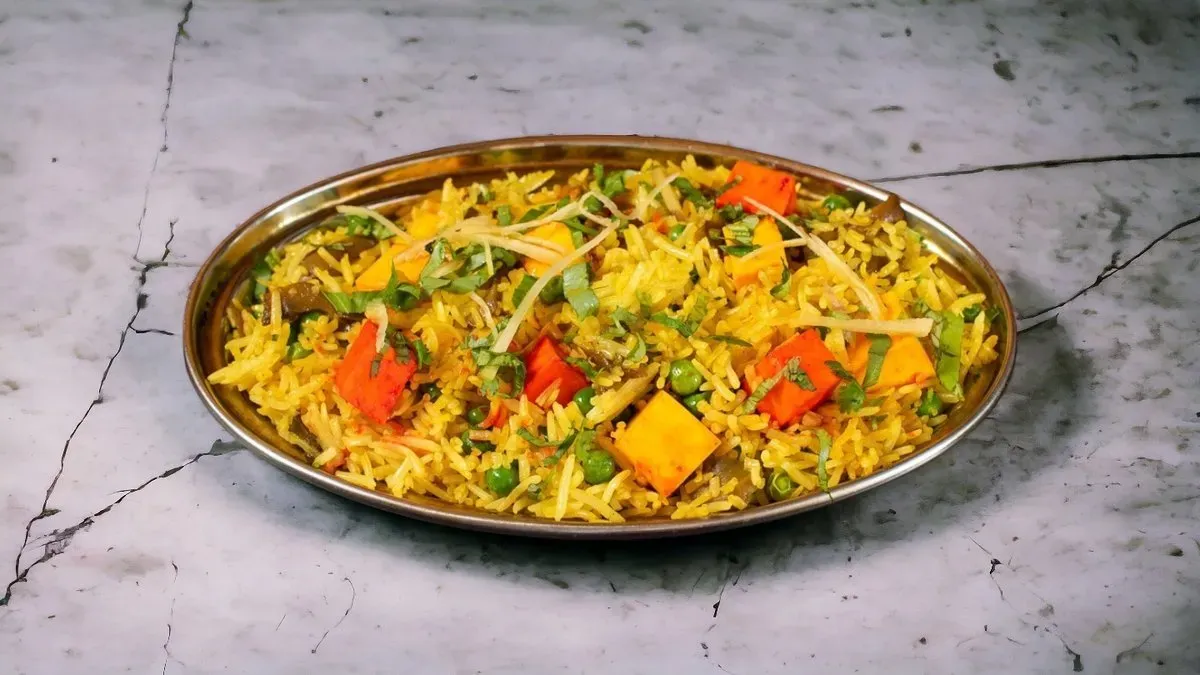 95. Matar Paneer Pulao (GF)
