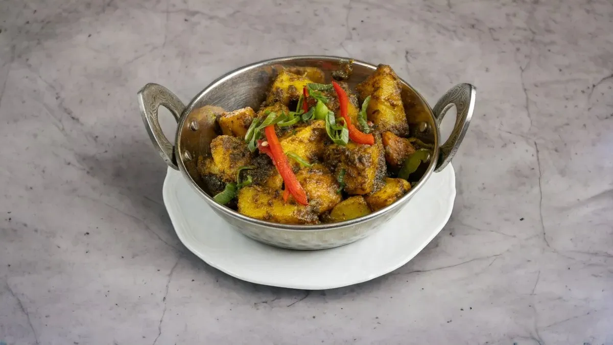 33. Jeera Aloo(Római köménnyel ízesített burgonya)