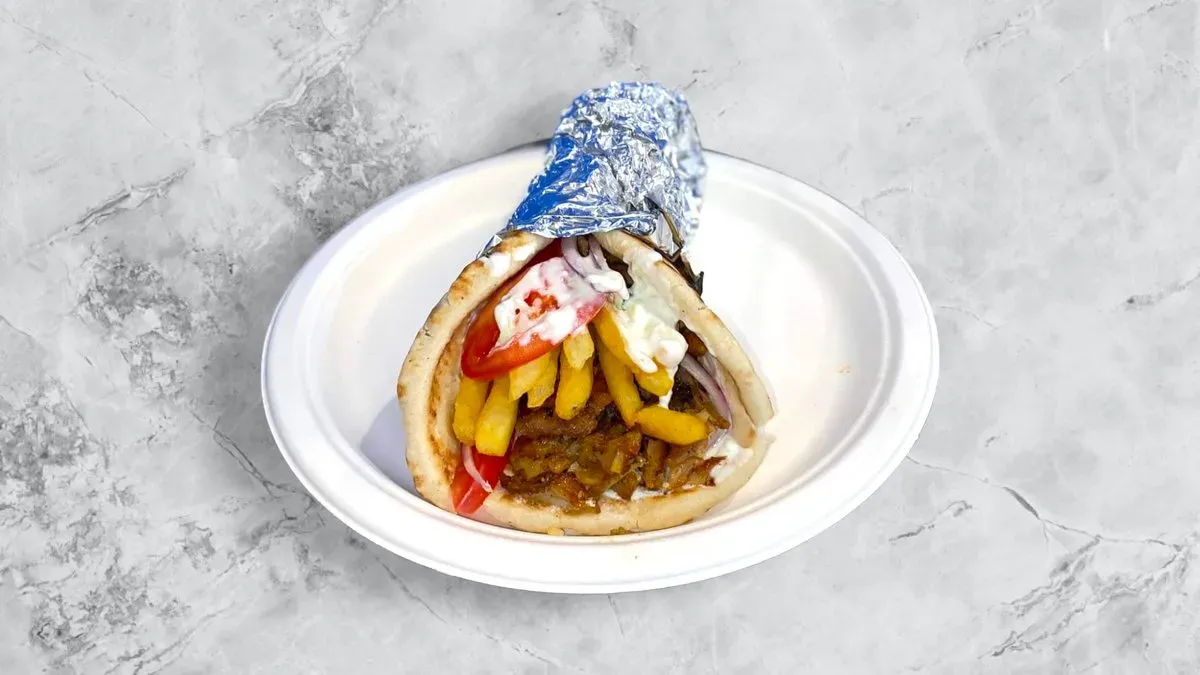 Gyros görög pitában