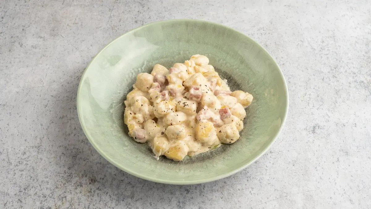 Gnocchi  Salsiccia e Gorgonzola
