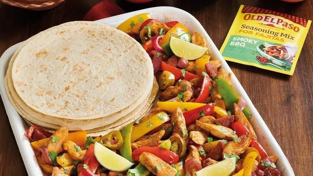 Nagy fajita  csirke tál