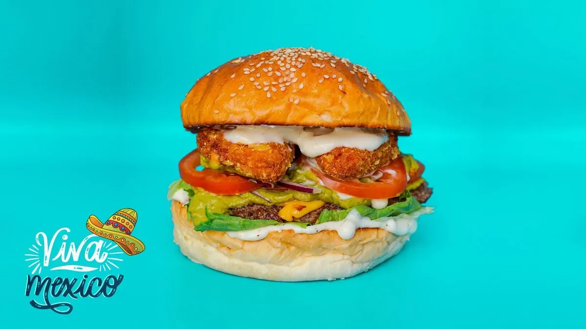 THE VIVA MEXICO BURGER